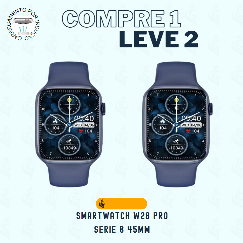 Smartwatch W28 Pro Serie 8 - COMPRE 1 LEVE 2 [FRETE GRÁTIS]