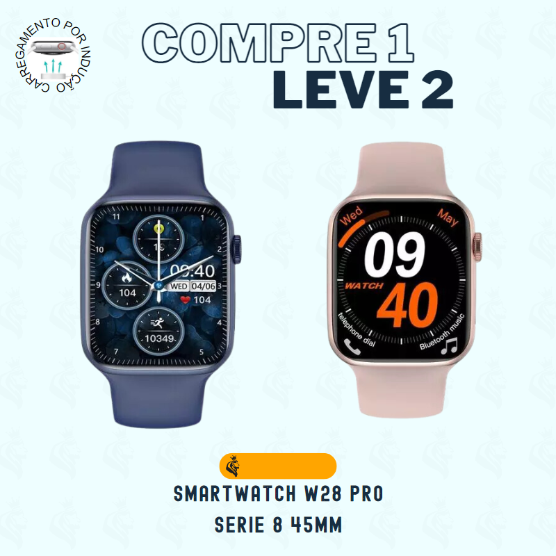 Smartwatch W28 Pro Serie 8 - COMPRE 1 LEVE 2 [FRETE GRÁTIS]