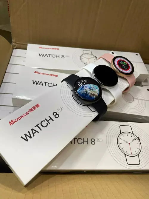 Smartwatch W28 Pro Redondo Serie 8 com Comando de Voz [FRETE GRÁTIS]